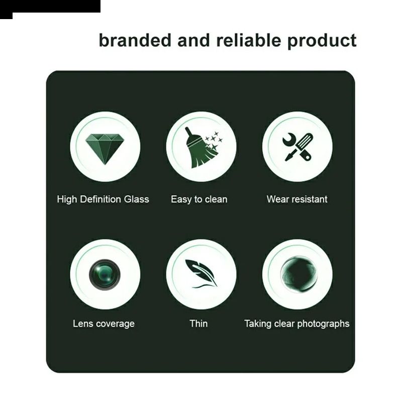 Hærdet Glaslinsebeskytter Til Huawei Nova 13 (sort Version)