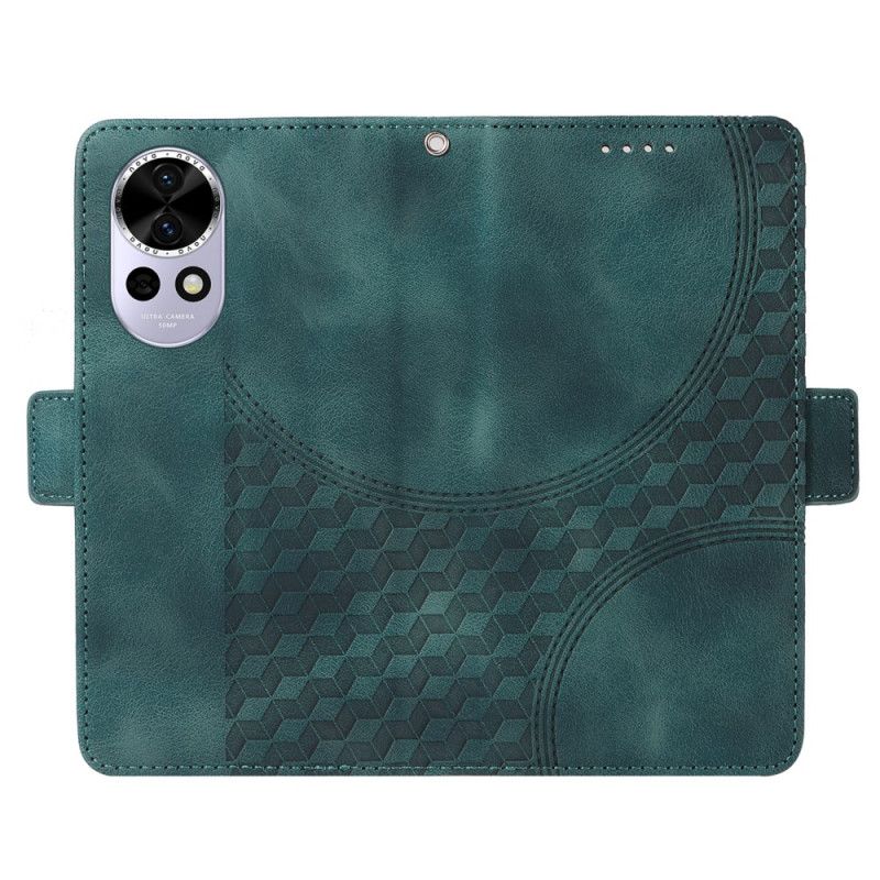 Læder Cover Huawei Nova 13 Telefon Etui Stjernemønster