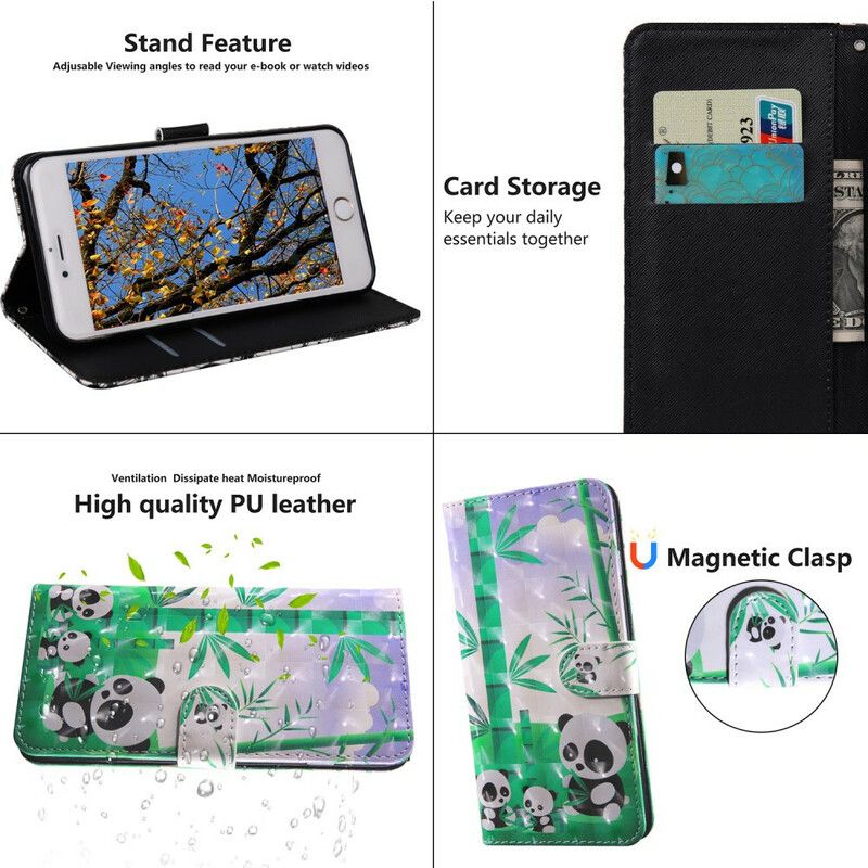 Flip Cover Til Oneplus Nord Ce 5g Panda Family