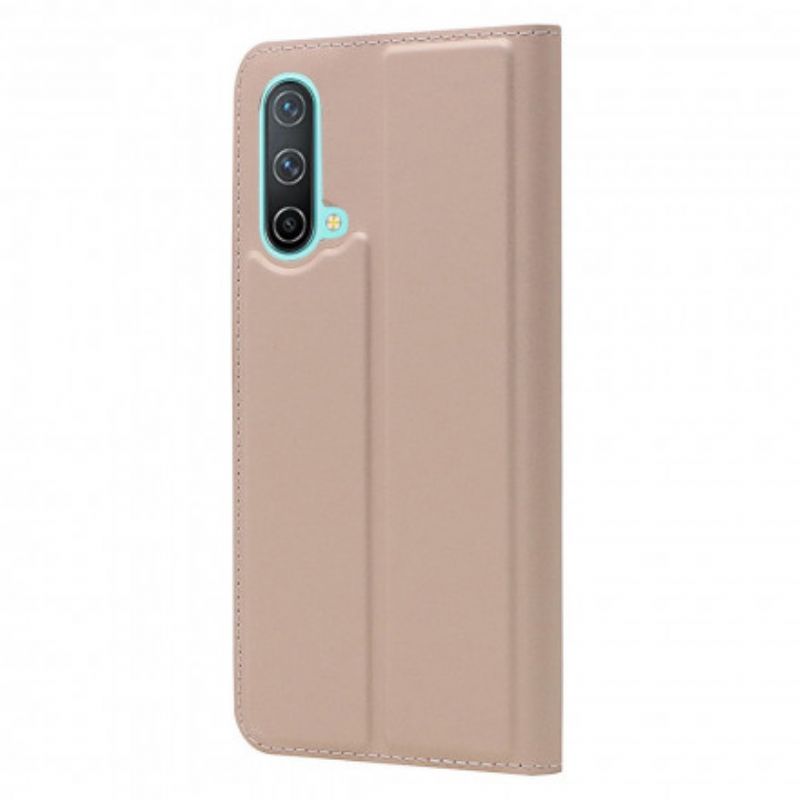 Læder Cover Oneplus Nord Ce 5g Telefon Etui Magnetisk Lås