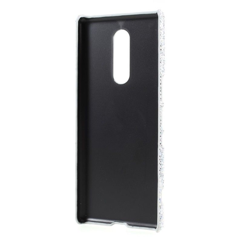 Cover Sony Xperia 1 Sølv Pailletter