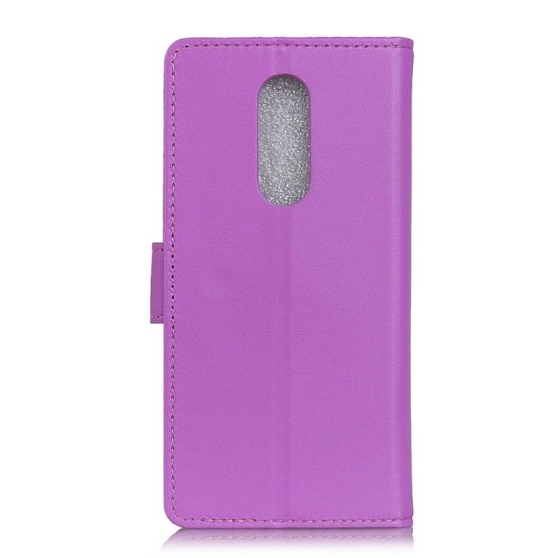 Flip Cover Læder Sony Xperia 1 Simpelt Kunstlæder