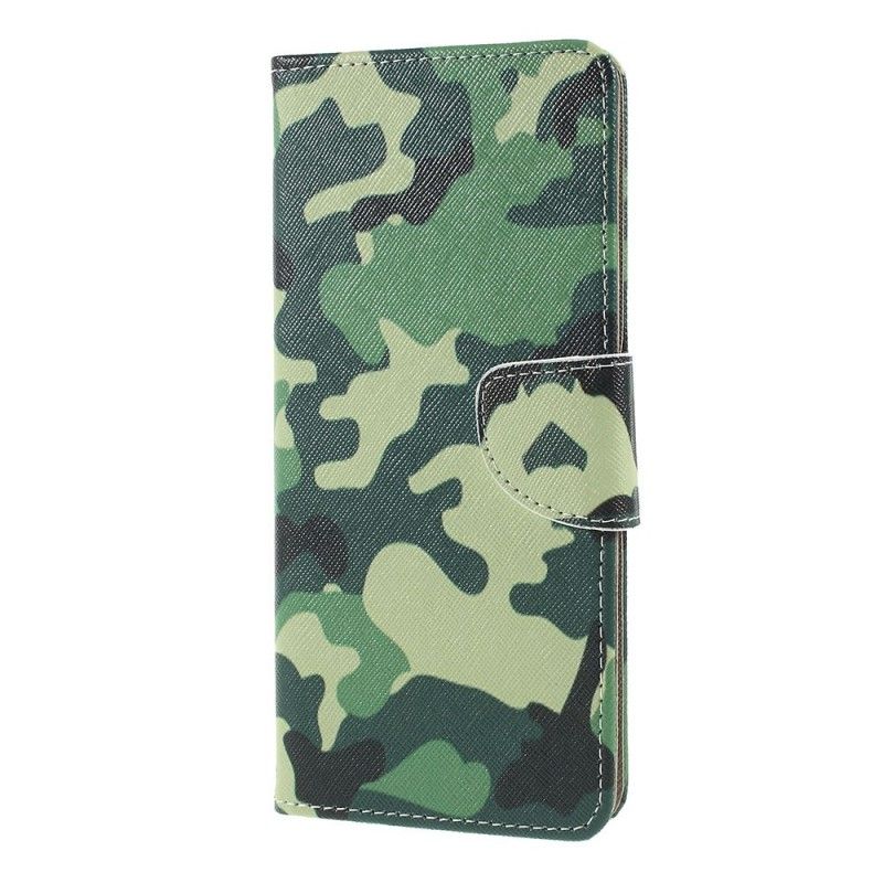 Flip Cover Sony Xperia 1 Militær Camouflage