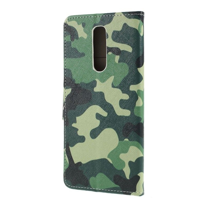 Flip Cover Sony Xperia 1 Militær Camouflage