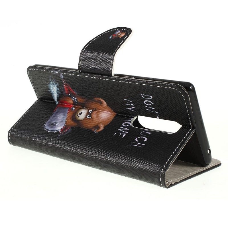 Flip Cover Sony Xperia 1 Mobilcover Farlig Bjørn