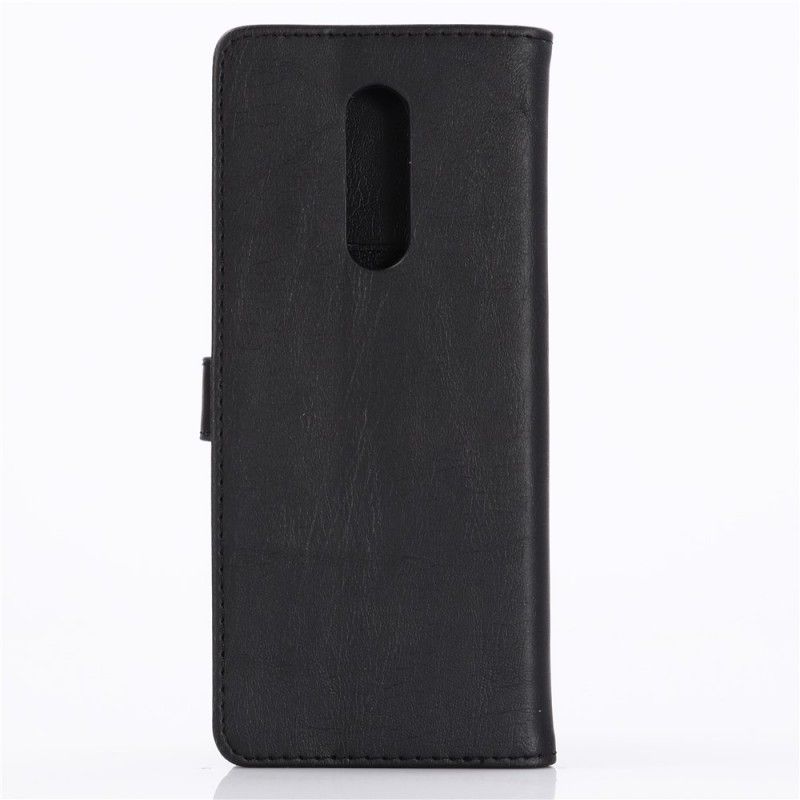 Flip Cover Sony Xperia 1 Sort Mobilcover Retro Kunstlæder