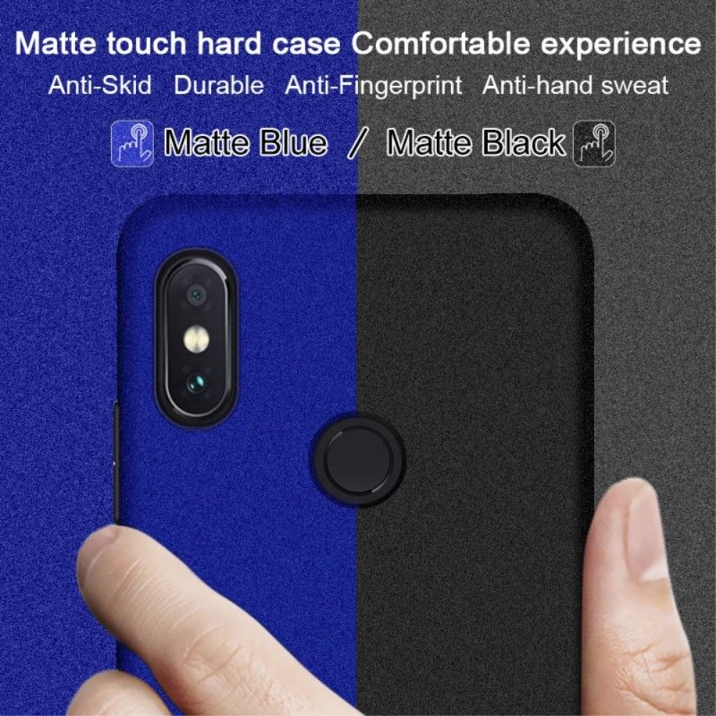 Cover Xiaomi Redmi Note 5 Mørkeblå Ring