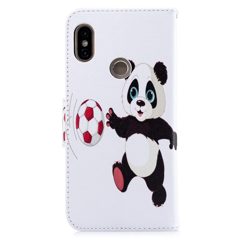 Flip Cover Læder Xiaomi Redmi Note 5 Pandafod