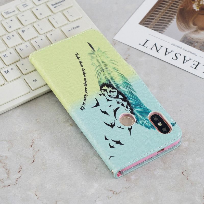 Flip Cover Xiaomi Redmi Note 5 Mobilcover Lær At Flyve