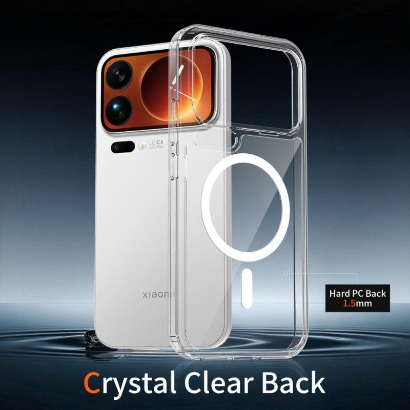 Cover Til Xiaomi 17 Pro Max Hybrid Transparent Magnetisk