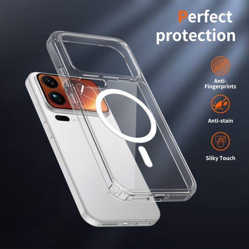 Cover Til Xiaomi 17 Pro Max Hybrid Transparent Magnetisk
