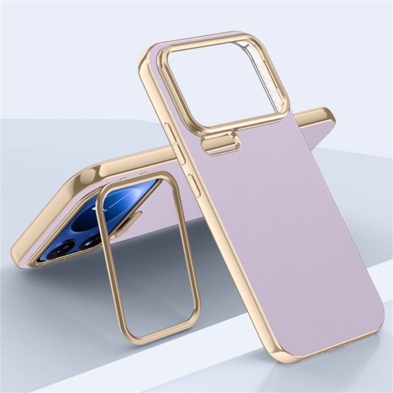 Cover Til Xiaomi 17 Pro Max Metalramme Og Integreret Stativ