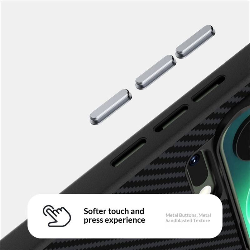 Cover Xiaomi 17 Pro Max Abeel Magnetisk Lukning I Kulfiber