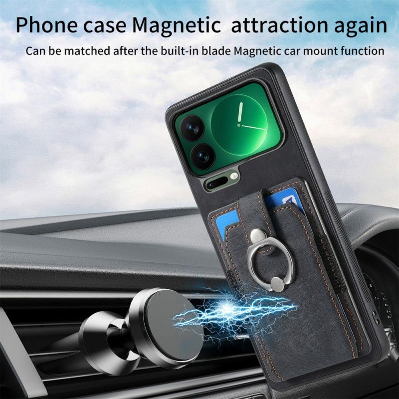 Cover Xiaomi 17 Pro Max Kortholder Og Ringholder