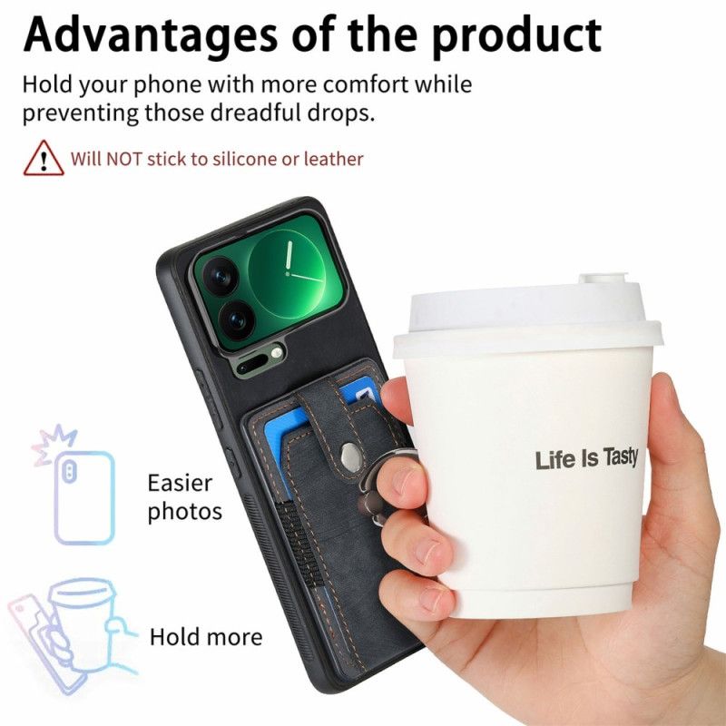 Cover Xiaomi 17 Pro Max Kortholder Og Ringholder