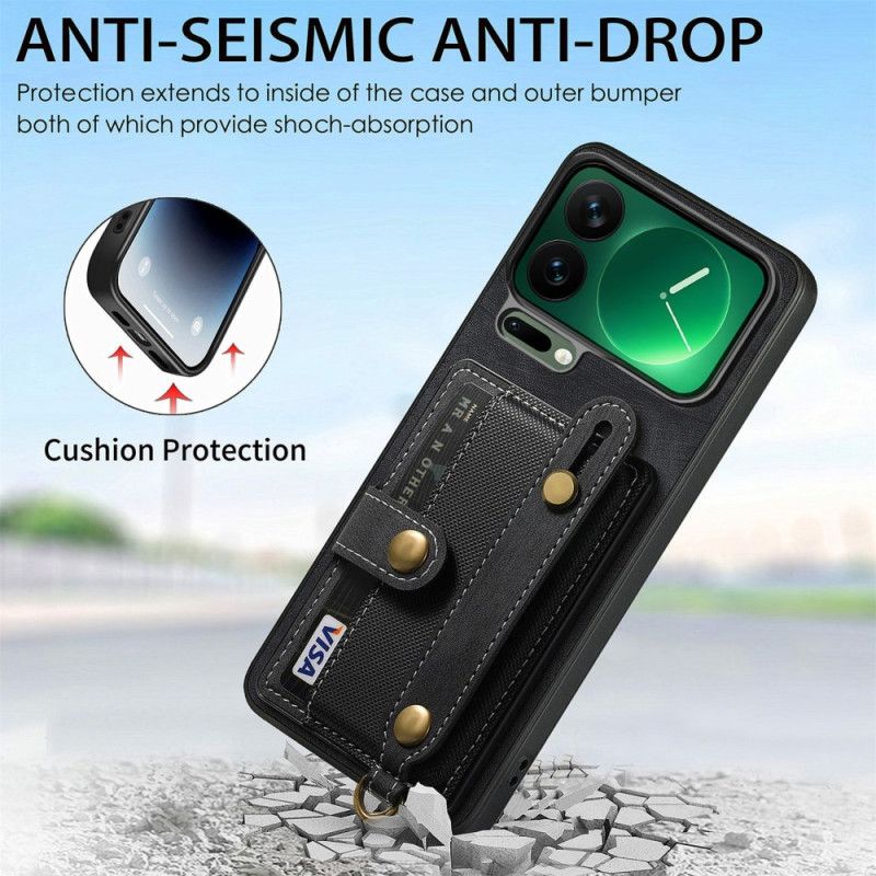 Cover Xiaomi 17 Pro Max Kortholder Og Støtteben