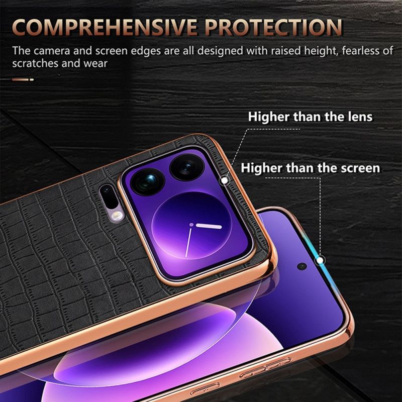 Cover Xiaomi 17 Pro Max Krokodilletekstur Azns