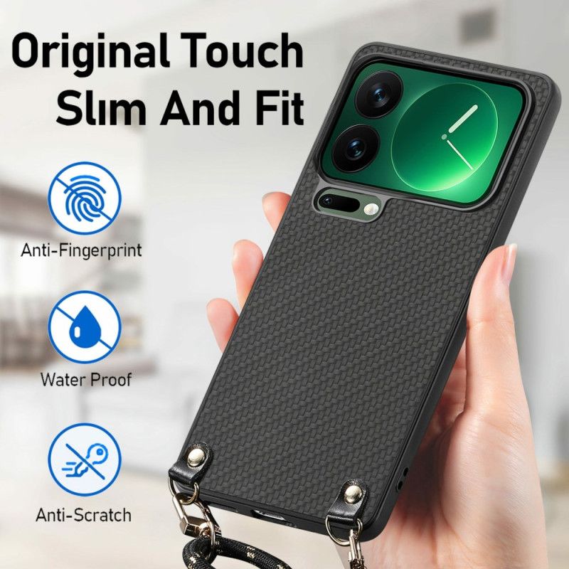 Cover Xiaomi 17 Pro Max Kulfibertekstur