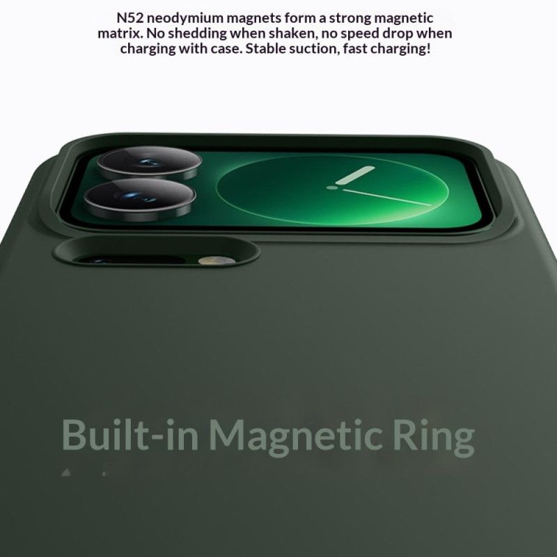 Cover Xiaomi 17 Pro Max Magnetisk Flydende Silikone