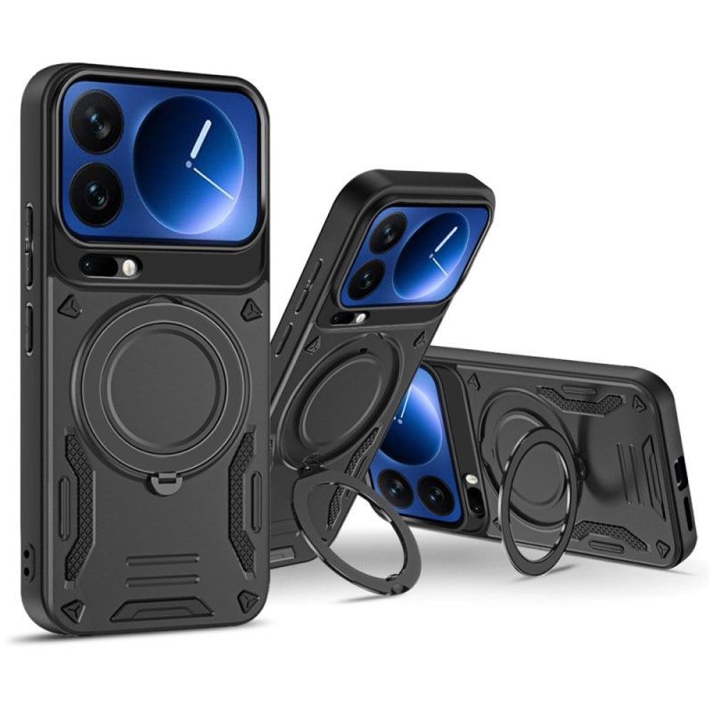 Cover Xiaomi 17 Pro Max Magnetisk Med Roterende Stativ