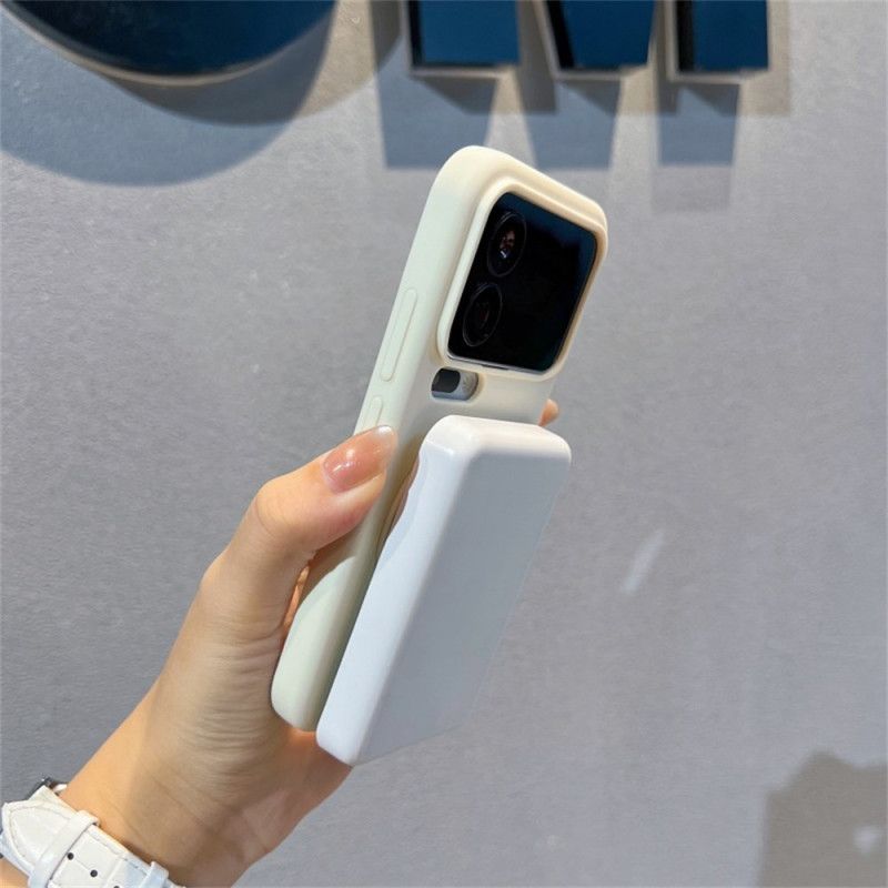 Cover Xiaomi 17 Pro Max Magnetisk Med Roterende Stativ