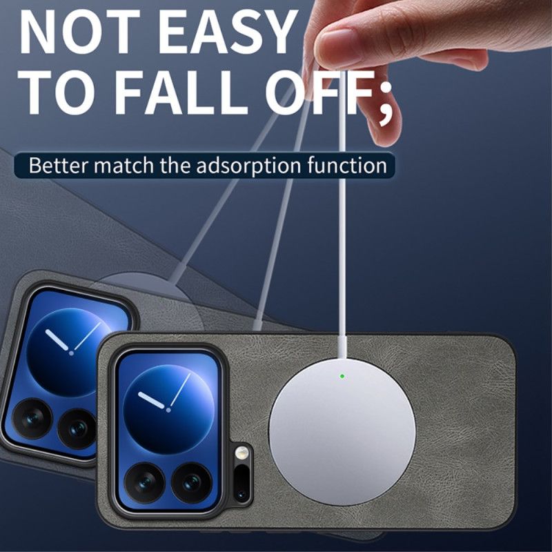 Cover Xiaomi 17 Pro Max Magsafe Lædereffekt