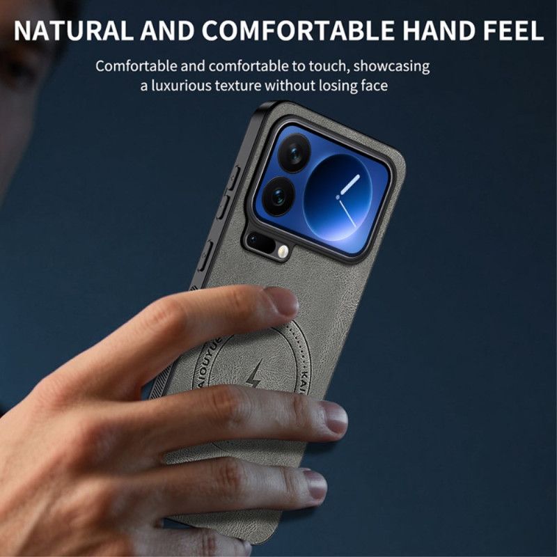 Cover Xiaomi 17 Pro Max Magsafe Lædereffekt