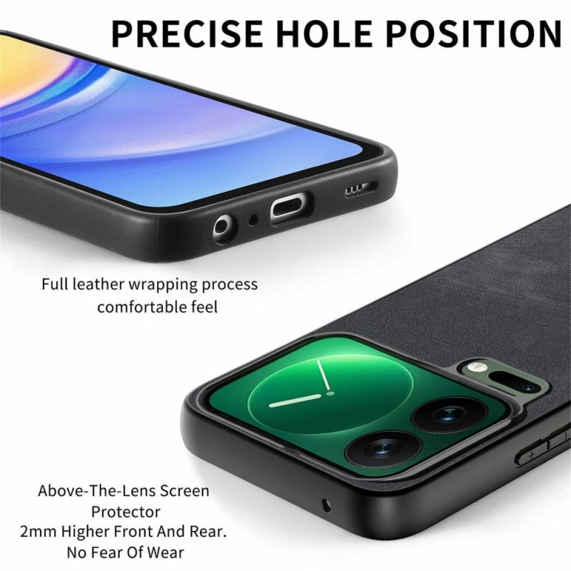 Cover Xiaomi 17 Pro Max Stødsikker Slank Lædereffekt