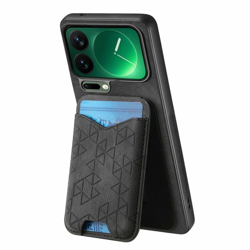 Cover Xiaomi 17 Pro Max Telefon Etui Kortholder Og Justerbar Stativ