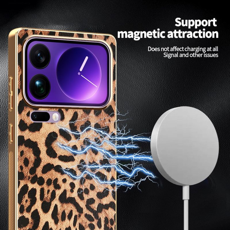 Cover Xiaomi 17 Pro Max Telefon Etui Leopard