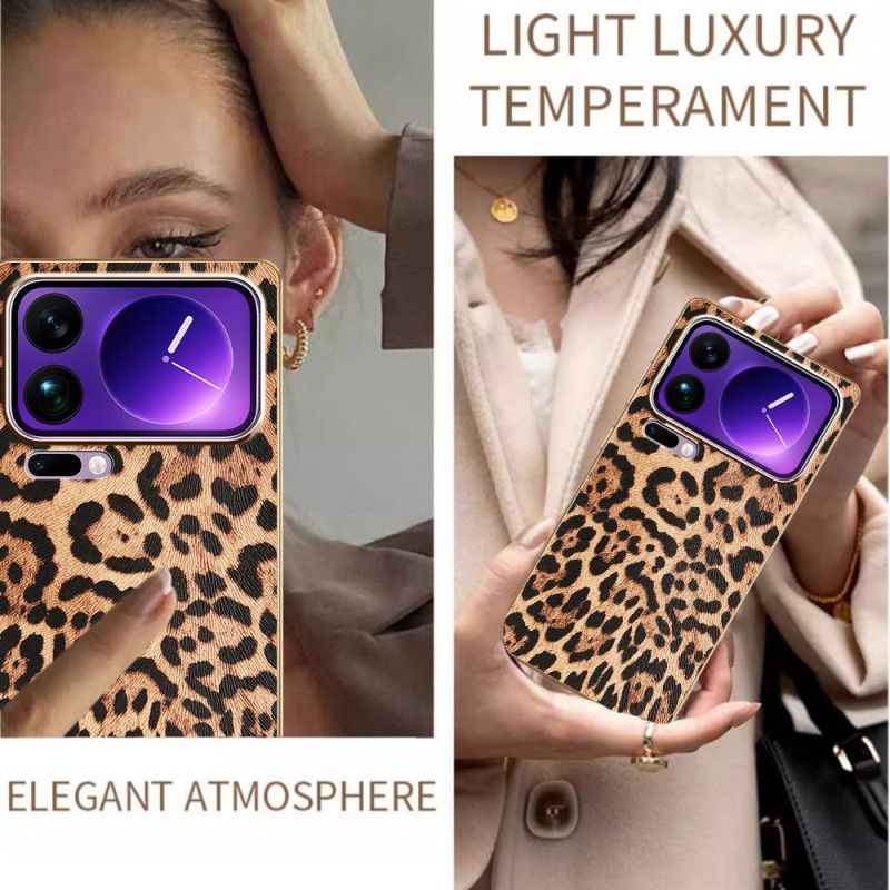 Cover Xiaomi 17 Pro Max Telefon Etui Leopard