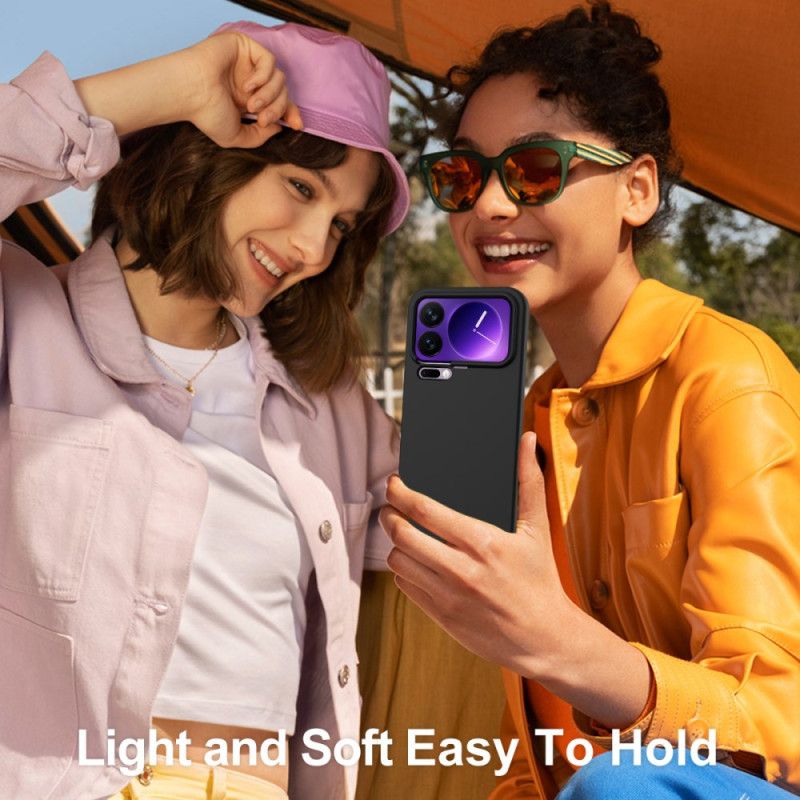 Cover Xiaomi 17 Pro Max Telefon Etui Magnetisk Silikone Og Snor