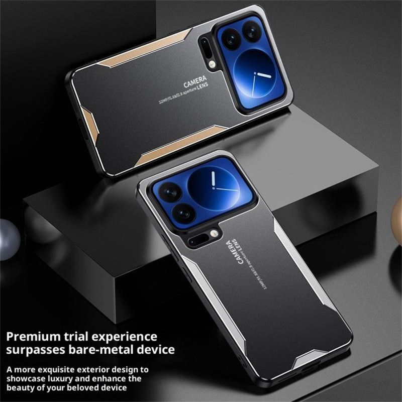 Cover Xiaomi 17 Pro Max Telefon Etui Metallisk Effekt