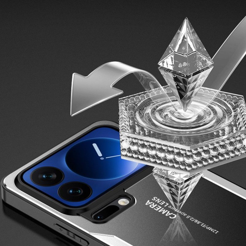 Cover Xiaomi 17 Pro Max Telefon Etui Metallisk Effekt