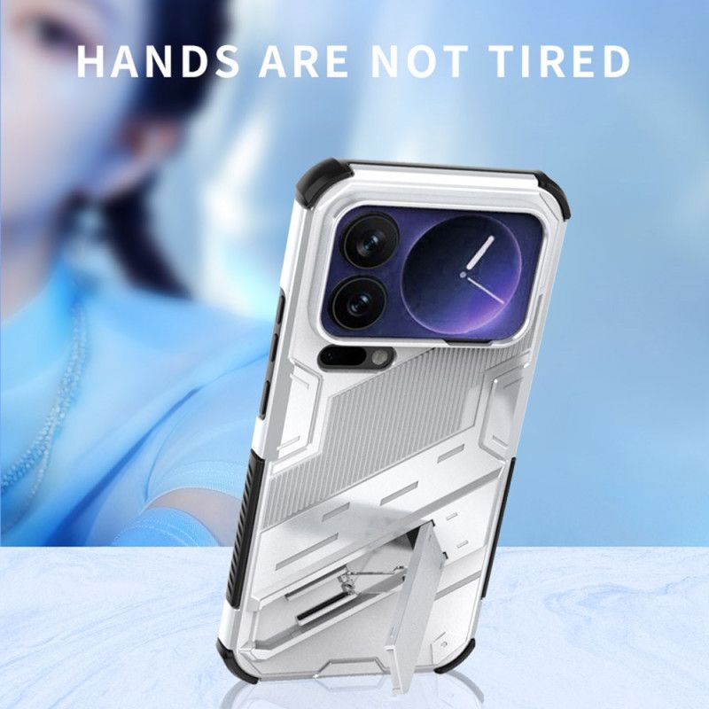 Cover Xiaomi 17 Pro Max Ultra Modstandsdygtigt Og Integreret Stativ