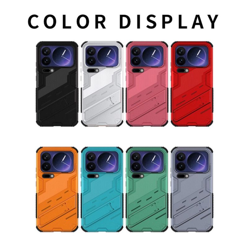 Cover Xiaomi 17 Pro Max Ultra Modstandsdygtigt Og Integreret Stativ