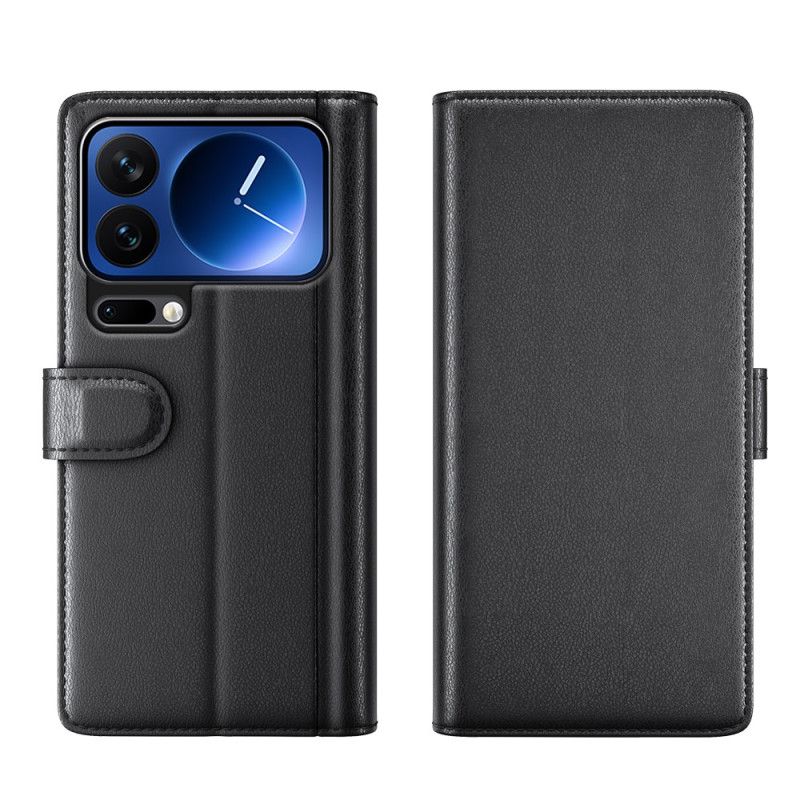 Flip Cover Til Xiaomi 17 Pro Max Ægte Læder