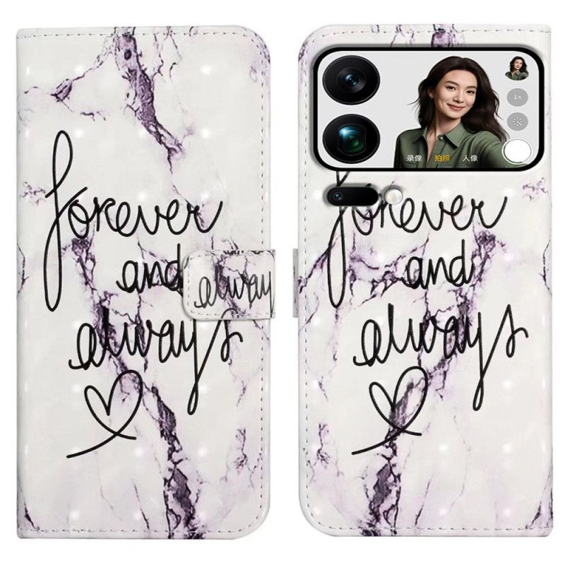 Flip Cover Til Xiaomi 17 Pro Max For Evigt Og Altid