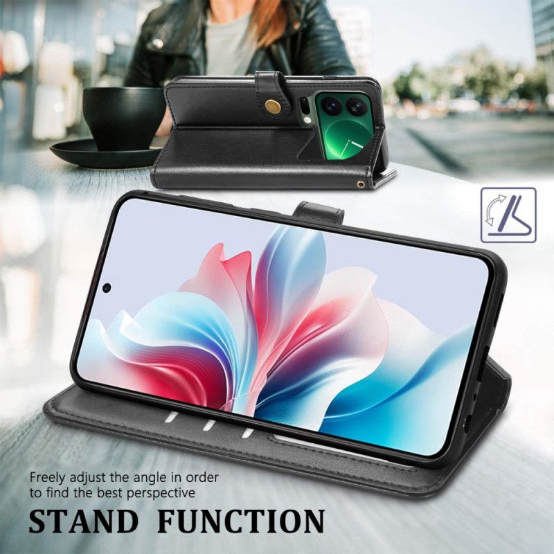 Flip Cover Xiaomi 17 Pro Max Guldlås