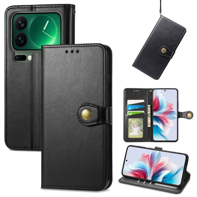 Flip Cover Xiaomi 17 Pro Max Guldlås