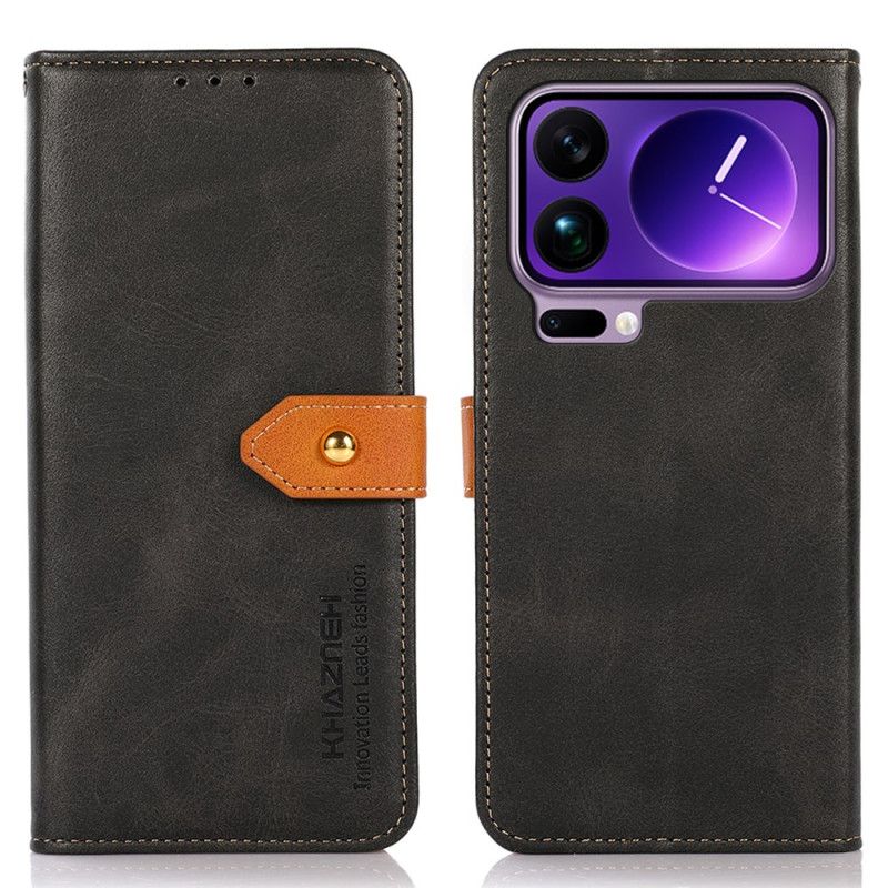 Flip Cover Xiaomi 17 Pro Max Khazneh Guldlås