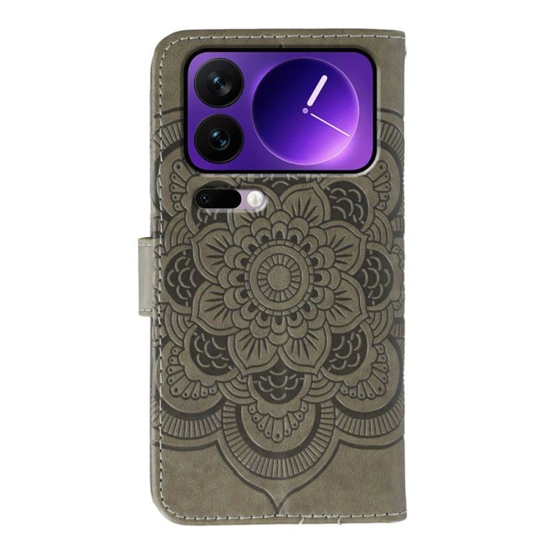 Flip Cover Xiaomi 17 Pro Max Mandala Og Rhinsten