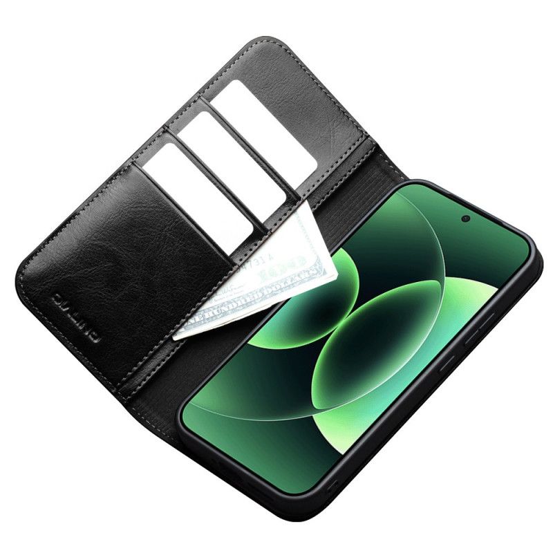 Flip Cover Xiaomi 17 Pro Max Qialino Ægte Læder