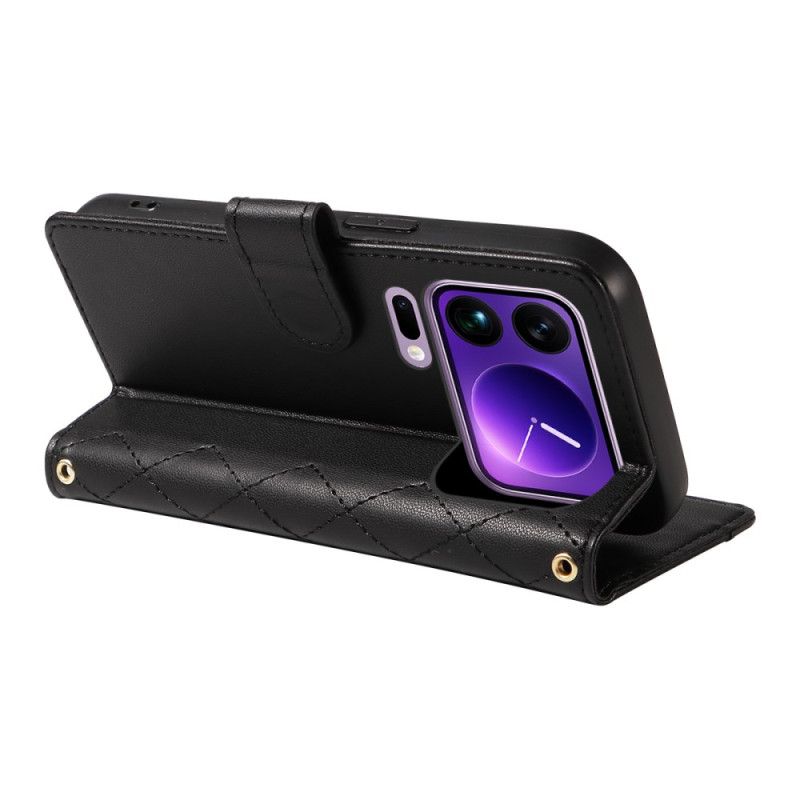 Flip Cover Xiaomi 17 Pro Max Quiltet