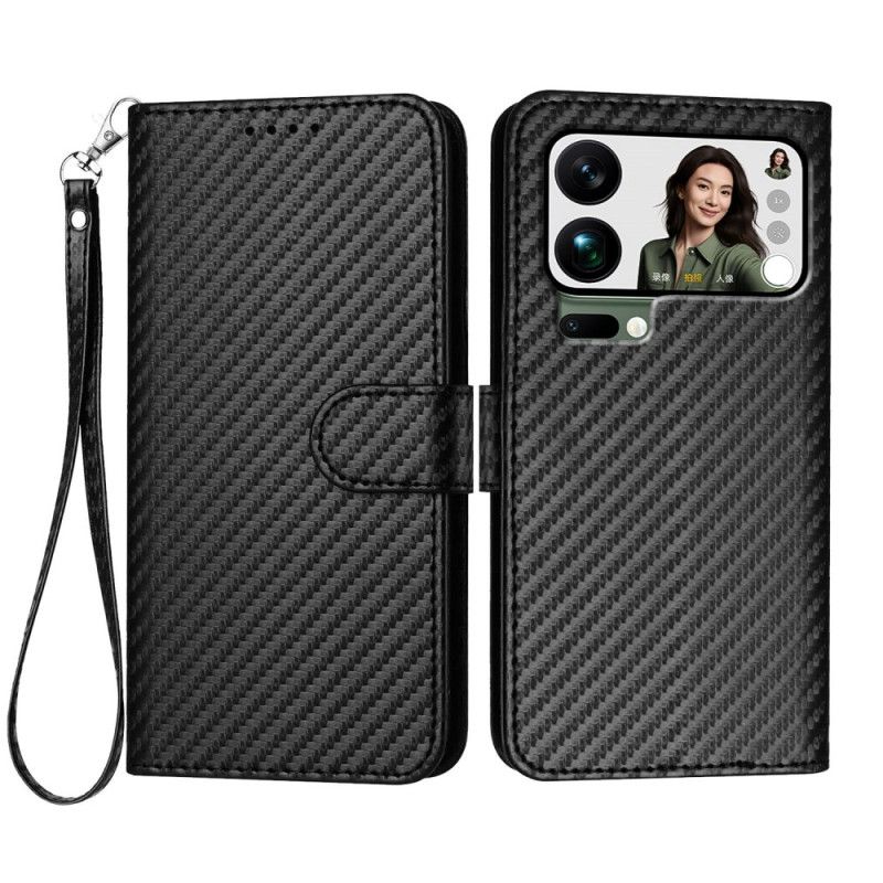 Flip Cover Xiaomi 17 Pro Max Snor I Kulfiber