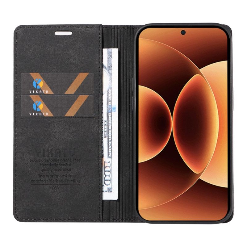 Flip Cover Xiaomi 17 Pro Max Yikatu Ruskindseffekt