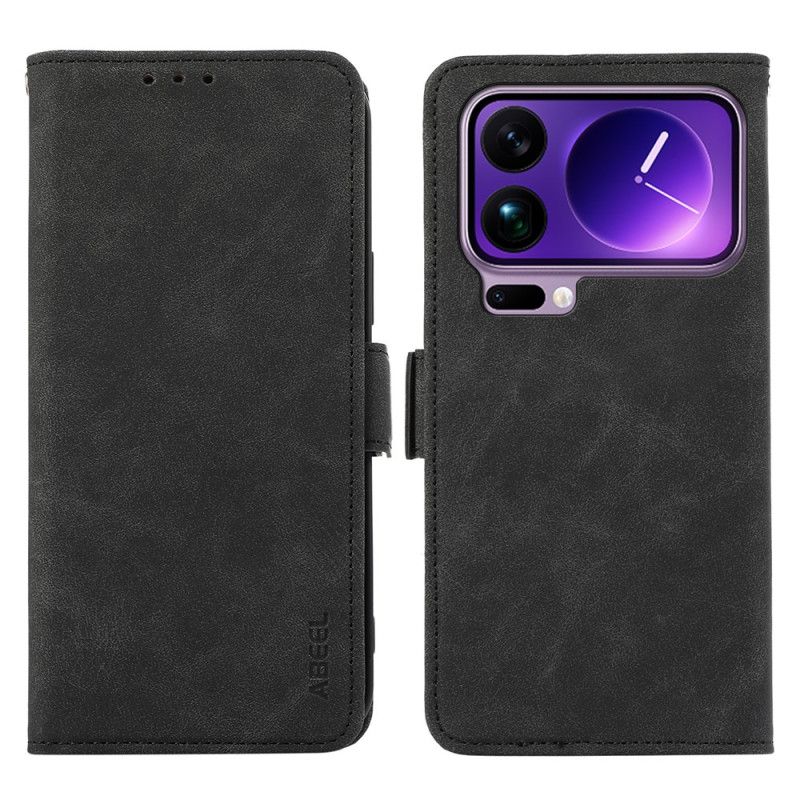 Læder Cover Xiaomi 17 Pro Max Abeel Ruskindseffekt