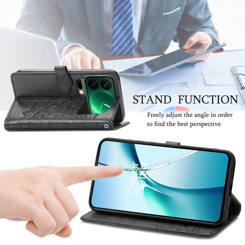 Læder Cover Xiaomi 17 Pro Max Barok Mandala