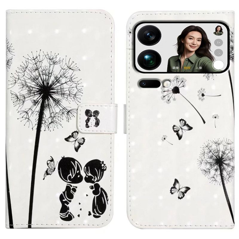 Læder Cover Xiaomi 17 Pro Max Børn Og Mælkebøtter