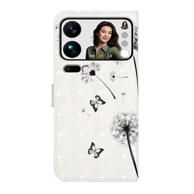 Læder Cover Xiaomi 17 Pro Max Børn Og Mælkebøtter